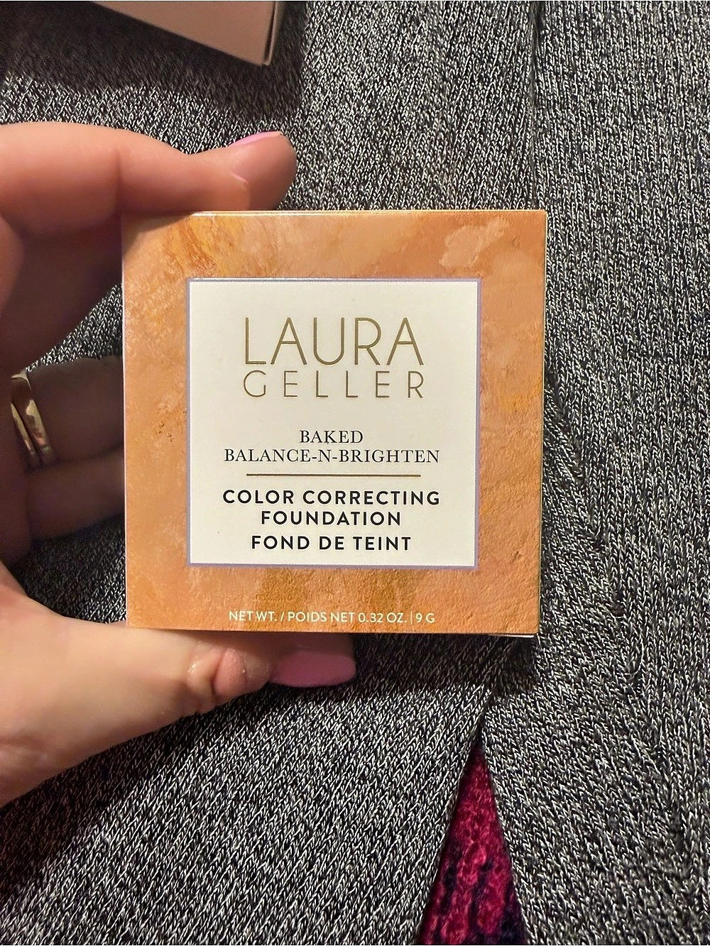 NEW Laura Geller Baked Balance-N-Brighten Color Correcting Foundation Fair